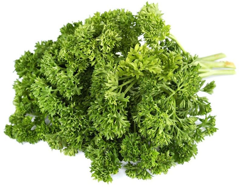 Curly Parsley στον αγώνα κατά της χρόνιας προστατίτιδας